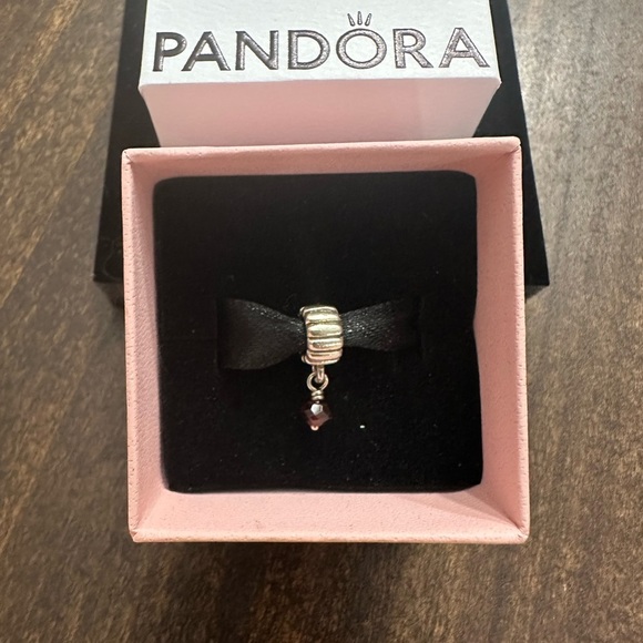 Pandora Jewelry - Pandora January Birthstone Dangle Charm -100% authentic - RETIRED PIECE